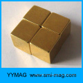 Golden cubos de brinquedo ímã permanente de neodímio como cubo de Rubik